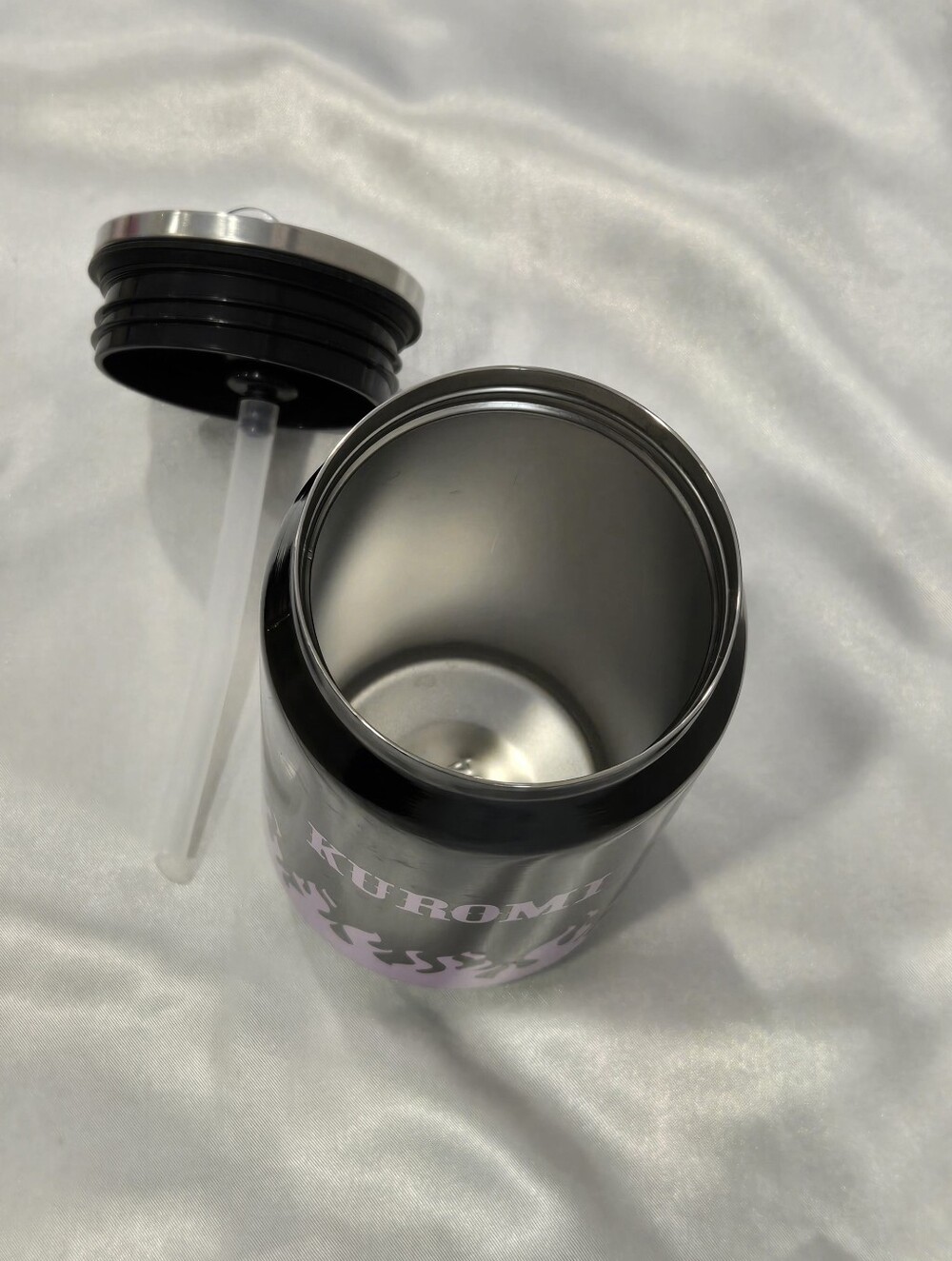 Kuromi Cute Character 12 Ounce Soda Can Tumbler NWOT - Picture 7 of 8